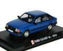 【送料無料】ホビー 模型車 車 レーシングカー フォードエスコートドアford escort gl 5 portes bleu 3 generation 198...