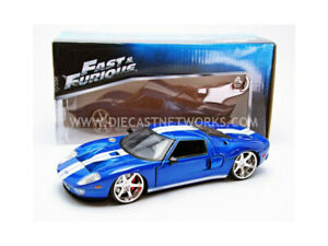 【送料無料】ホビー　模型車　車　レーシングカー フォードjada toys 124 ford gt fast and furious 253203013 97177bl