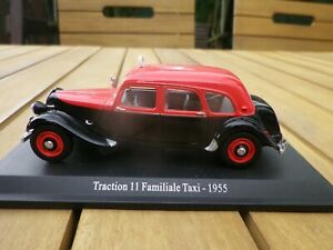 ホビー　模型車　車　レーシングカー ユニバーサルホビーシトロエントションタクシーuniversal hobbies citroen traction 11 familiale taxi comme neuve sur socle 143