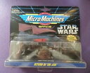 【送料無料】ホビー　模型車　車　レーシングカー マイクロジェダイマシンスターウォーズmicro machines star wars 1994 le retour du jedi