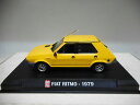 【送料無料】ホビー 模型車 車 レーシングカー フィアットネットワークハードボックスfiat ritmo 1979 yellow autoplus ixo 143 hard box(3)