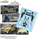 yzzr[@͌^ԁ@ԁ@[VOJ[ fJ[m[NIeJ[[decals 143 ref 1772 renault clio r3 consani rallye monte carlo 2015 wrc rally