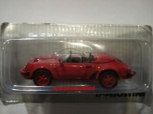 ホビー　模型車　車　レーシングカー ポルシェカレラdeagostini porsche 911 carrera speedster 1988 red au 143