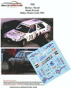 yzzr[@͌^ԁ@ԁ@[VOJ[ fJ[VR_BG[eJ[[decals 143 ref 1705 skoda favorit riviere rallye monte carlo 1991 wrc rally