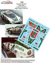 【送料無料】ホビー　模型車　車　レーシングカー デカールランチアモンテカルロラリーラリーdecals 143 ref 1954 lancia stratos darniche rallye monte carlo 1977 wrc rally