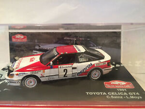 toyota celica gt4 rallye monte carlo 1991 scale 143 altayaトヨタセリカグアテマラモンテカルロラリースケール※注意※NYからの配送になりますので2週間前後お時間をいただきます。人気の商品は在庫が無い場合がございます。ご了承くださいませ。サイズの種類の商品は購入時の備考欄にご希望のサイズをご記載ください。　携帯メールでの登録ですと楽天からのメールが届かない場合がございます。