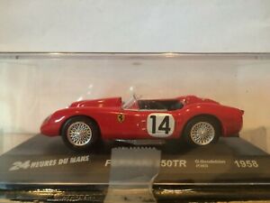 【送料無料】ホビー 模型車 車 レーシングカー フェラーリルマンスケールferrari 250 tr 1958 24 heures du mans scale 143 altaya