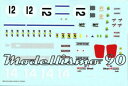 【送料無料】ホビー 模型車 車 レーシングカー デカールシートフェラーリ#ルマンdecal sheet 143 ferrari 512m 12 nart 3rd...