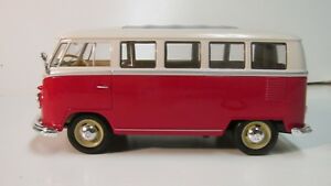 ̵ۥۥӡϷ֡֡졼󥰥 ե륯󥯥饷ååɥХߥ˥奢welly 1963 volkswagen t1 classique bus rouge 124 a lechelle miniature dc2353