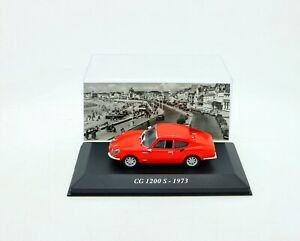 【送料無料】ホビー　模型車　車　レーシングカー ネットワーク143 ixo altaya cg 1200 s 1973