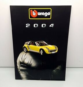 ホビー　模型車　車　レーシングカー カタログページミニチュアカーcatalogue bburago burago 2004 82 pages en tres bon etat voiture miniature