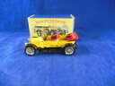 【送料無料】ホビー 模型車 車 レーシングカー マッチダイムラータイプシートmatchbox yesteryear y132 1911 daimler type a12 jaune numero 4 rouge seat