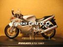 【送料無料】ホビー　模型車　車　レーシングカー ヒートコレクションドゥカティオートバイmoto 124 collection ducati st2 1997 motorcycle その1