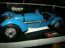 【送料無料】ホビー　模型車　車　レーシングカー ブガッティタイプボックス118 bburago bugatti type 59 1934 bluebleu en neuf dans sa boite