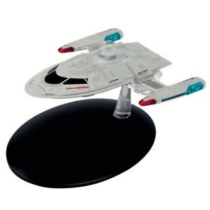 【送料無料】ホビー　模型車　車　レーシングカー スタートレックエンタープライズヨットキャプテンダイカストstar trek enterprise uss ncc 1701e yatch captain 10cm diecast eaglemoss