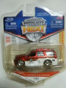 ̵ۥۥӡϷ֡֡졼󥰥 Хå󥫡ʥӥjada toys 164 badge city heat lincoln navigator 2003 fire