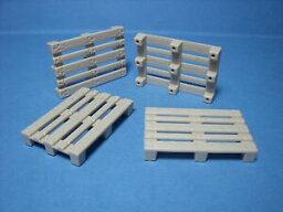 【送料無料】ホビー　模型車　車　レーシングカー ロットパレットトラックセットfigurines 143 lot 4 palettes camions vroom set 168 pour norev dinky