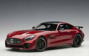 【送料無料】ホビー 模型車 車 レーシングカー メタリックレッドautoart 76331 118 mercedesamg gt r 2017 designo de rouge metallise