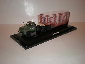 【送料無料】ホビー　模型車　車　レーシングカー ディップモデルガストラックミリ143 905202 dip models gaz9206 samitrailer camion 600ms