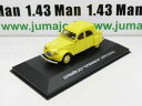 【送料無料】ホビー 模型車 車 レーシングカー ネットワークチリシトロエンcvw5e 143 ixo direkt citroen 2cv of the wor...