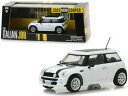 【送料無料】ホビー 模型車 車 レーシングカー イタリアジョブミニクーパーgreenlight italien job blanc 2003 mini coop...