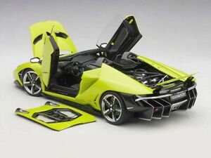 【送料無料】ホビー　模型車　車　レーシングカー ランボルギーニロードスターバードスキャンダルlamborghini centenario roadster verde scandal 118 autoart 79118