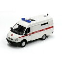 ホビー　模型車　車　レーシングカー ガスロシアタイプモデルambulance medicale russe gaztransit type vehicule deagostini modele 143 neuf