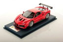 【送料無料】ホビー 模型車 車 レーシングカー フェラーリチャレンジレースlooksmart ferrari 488 challenge rouge course 2017 118