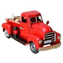 【送料無料】ホビー 模型車 車 レーシングカー トラッククリスマスオーナメントクリスマスビンテージレッドvintage rouge en metal camion ornement de noel enfants de noel cadeaux joue i4j8