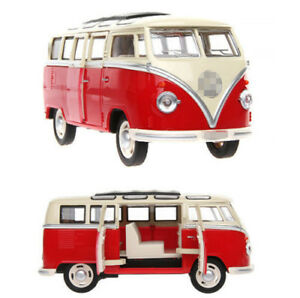 ホビー　模型車　車　レーシングカー スケールビジネスバスモデルヴァンライトサウンドmeizhie 124 scale business bus t1 model van car transport vehicle wlightamp;sound