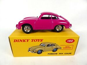 【送料無料】ホビー　模型車　車　レーシングカー ポルシェローズミニチュアカーモデルカットporsche 356a coupe rose dinky toys deagostini voiture miniature model car 182