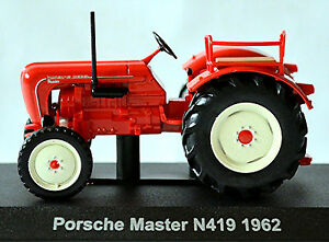 【送料無料】ホビー　模型車　車　レーシングカー ポルシェマスタートターporsche master n419 1962 tracteur remorqueur rouge red 143