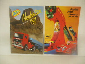 【送料無料】ホビー　模型車　車　レーシングカー パンフレットパッキングx10596 darda brochures 1987..