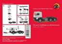 【送料無料】ホビー 模型車 車 レーシングカー ルノーソロトターキットマウントスケールホrenault r 310 tracteur solo 6x4 kit a monter herpa echelle 187 ho(3)
