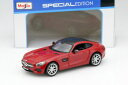 【送料無料】ホビー 模型車 車 レーシングカー メルセデスベンツmercedesbenz amg gt rouge 124 maisto