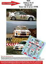 【送料無料】ホビー 模型車 車 レーシングカー デカールランサーサントーニラリーツールドコルスラリーdecals 132 ref 969 mitsubishi ...