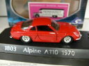 【送料無料】ホビー 模型車 車 レーシングカー ルノーアルパイン143 solido 1803 renault alpine a110 1970 rouge
