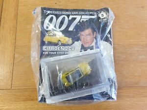 【送料無料】ホビー 模型車 車 レーシングカー ジェームズボンドカーコレクション＃シトロエンjames bond voiture collection 5 citroen 2cv for your eyes only