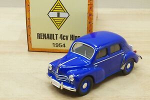 【送料無料】ホビー　模型車　車　レーシングカー ミニチュアカールノーボックスnorev voiture miniature renault 4 cv hino de 1954 i..