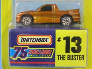 ホビー　模型車　車　レーシングカー マッチアメリカバスターピックチャレンジモデルmatchbox usa question or challenge the buster ramasser jouet voiture modele