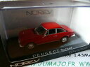 【送料無料】ホビー 模型車 車 レーシングカー プジョーカットvoiture 143 norev peugeot 504 coupe rouge mib