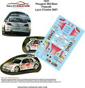 yzzr[@͌^ԁ@ԁ@[VOJ[ fJ[vW[}LV[decals 124 ref 1231 peugeot 306 maxi pezzutti rallye lyon charbonnieres 2007