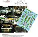 【送料無料】ホビー 模型車 車 レーシングカー デカールランチアデルタモンテカルロラリーラリーdecals 124 ref 4368 lancia delta ducastel rallye monte carlo 1996 rally(3)