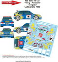 【送料無料】ホビー 模型車 車 レーシングカー デカールシトロエンキットヘンリーラリーラロシェルラリーdecals 124 ref 0195 citroen saxo kit car henry rallye la rochelle 1998 rally(3)