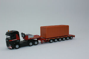 【送料無料】ホビー 模型車 車 レーシングカー スカニアセミボックスボックスwsi 900035 scania streamline semi sz avec box mammoet 187 h0 neuf dans neuf dans sa boite