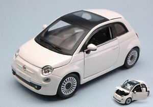 ̵ۥۥӡϷ֡֡졼󥰥 եåȥ̥ǥfiat nuova 500 2007 white 124 model 22106w bburago