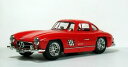 【送料無料】ホビー 模型車 車 レーシングカー メルセデスベンツmercedes benz 300 sl 118 burago