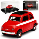 【送料無料】ホビー 模型車 車 レーシングカー フィアットクラシックレッドモデルモデルfiat 500 classique rouge ur modele ab 1957 h0 187 schuco auto avec ou ohn