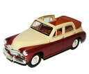 【送料無料】ホビー 模型車 車 レーシングカー ガスカブリオレレッドベージュモデルgaz m20 pobeda cabriolet beige rouge 124 yatming modele auto avec ou sans