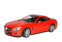 【送料無料】ホビー 模型車 車 レーシングカー ベンツクラスカブリオレクローズモデルmercedesbenz classe sl cabriolet ferme rouge r231 ab 2012 124 welly modele